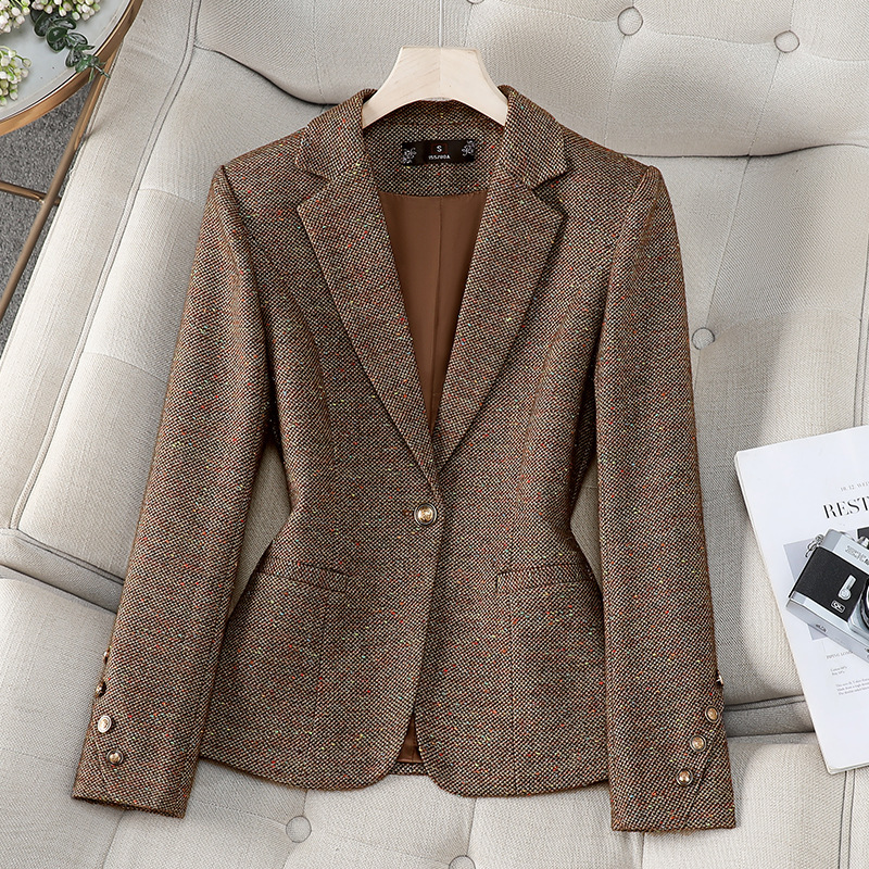 Women Formal Wear With Blazer - Офисный женский пиджак, женская куртка с