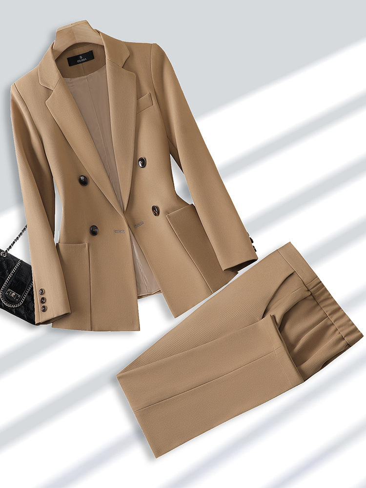 Women Formal Wear With Blazer - Костюм брючный женский деловой из блейзера