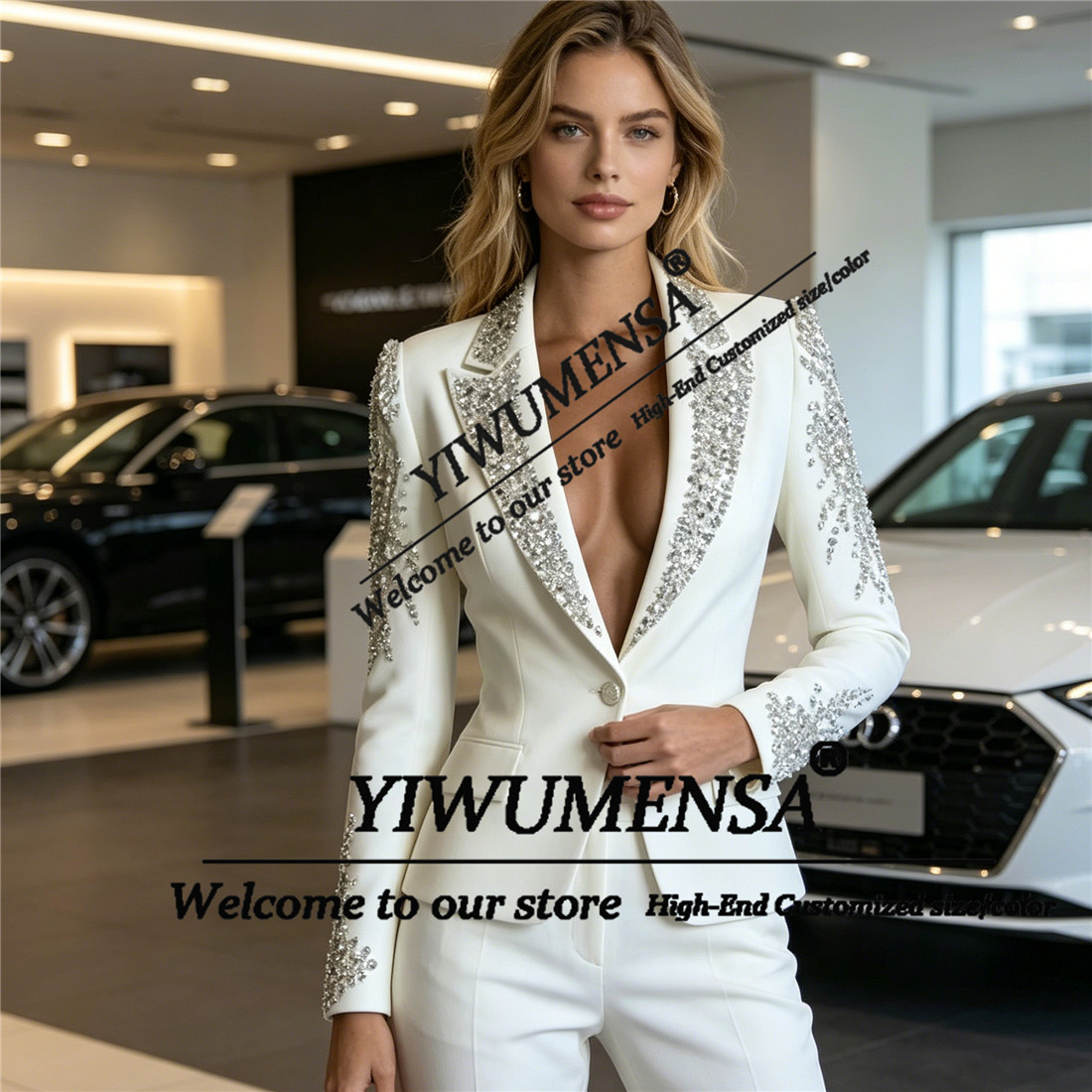 Роскошные женские костюмы-двой – обзор и цена Women Formal Wear With Blazer