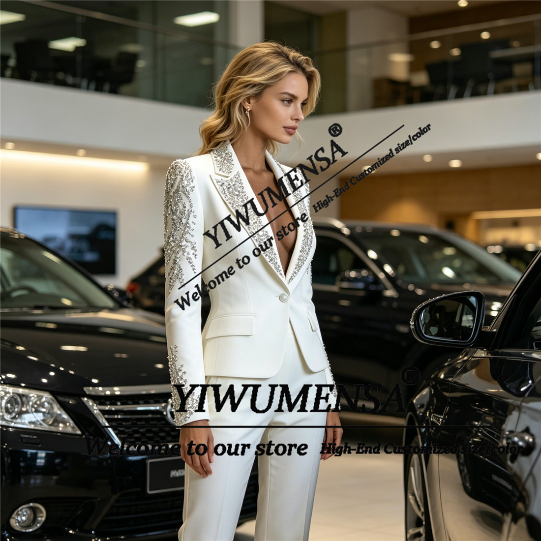 Роскошные женские костюмы-двой – обзор и цена Women Formal Wear With Blazer