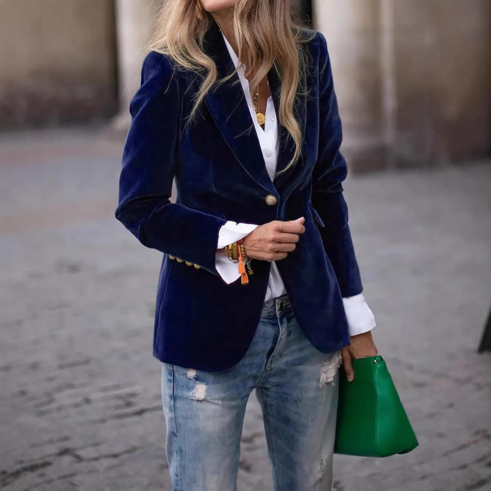 Вельветовый женский пиджак бол – обзор и цена Women Formal Wear With Blazer