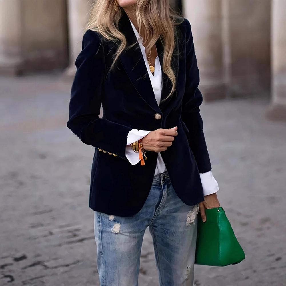 Вельветовый женский пиджак бол – обзор и цена Women Formal Wear With Blazer