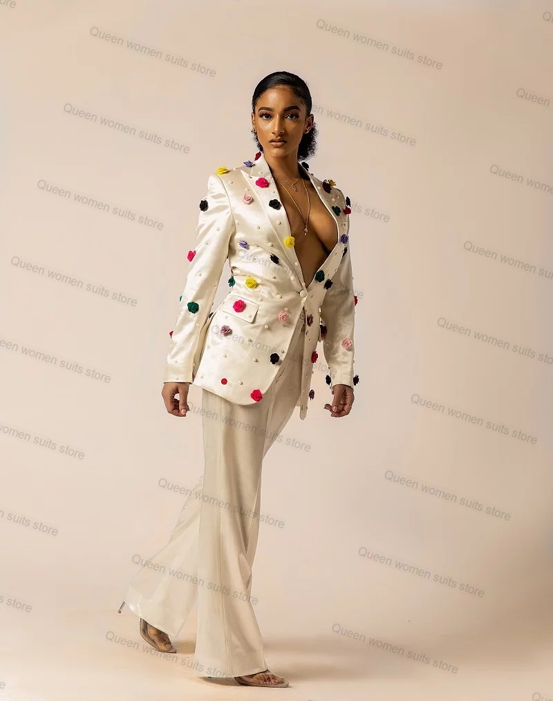 Белый атласный женский костюм  – обзор и цена Women'S Formal Jackets To Wear With Dresses