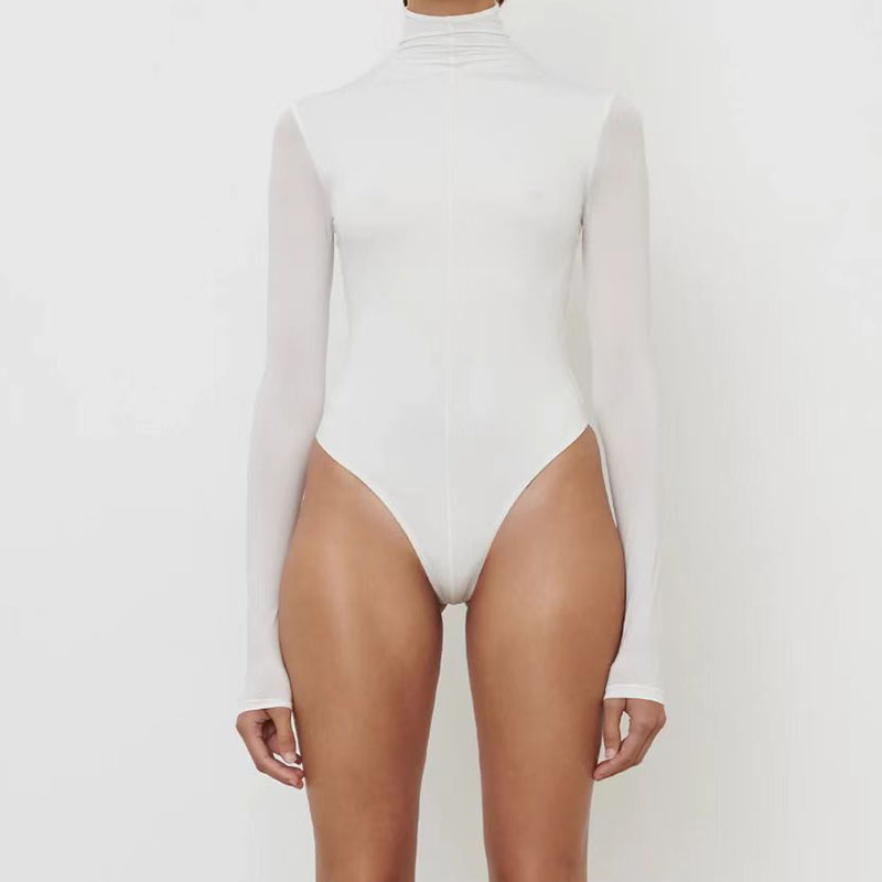 Женский облегающий базовый сло – обзор и цена Turtleneck Bodysuit Office